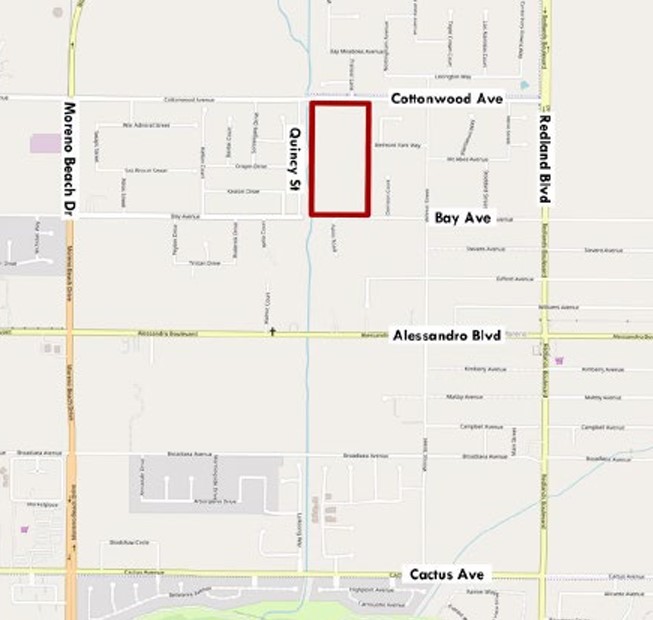 Cottonwood Collection project map