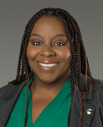 Councilmember Cheylynda Barnard, district 4