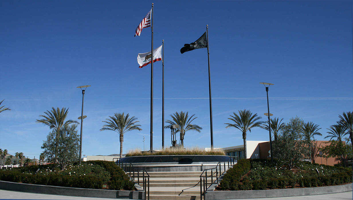 The Veteran's Memorial in Moreno Valley